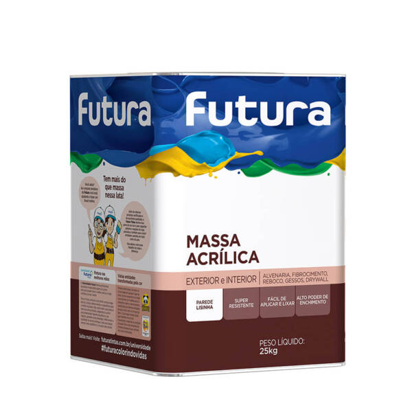 Massa Acrílica Futura Tintas