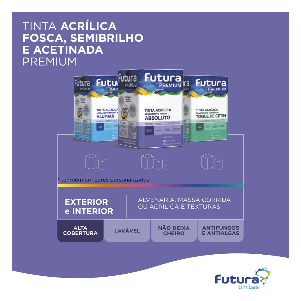 Catálogo Tinta Acrílica Premium Futura