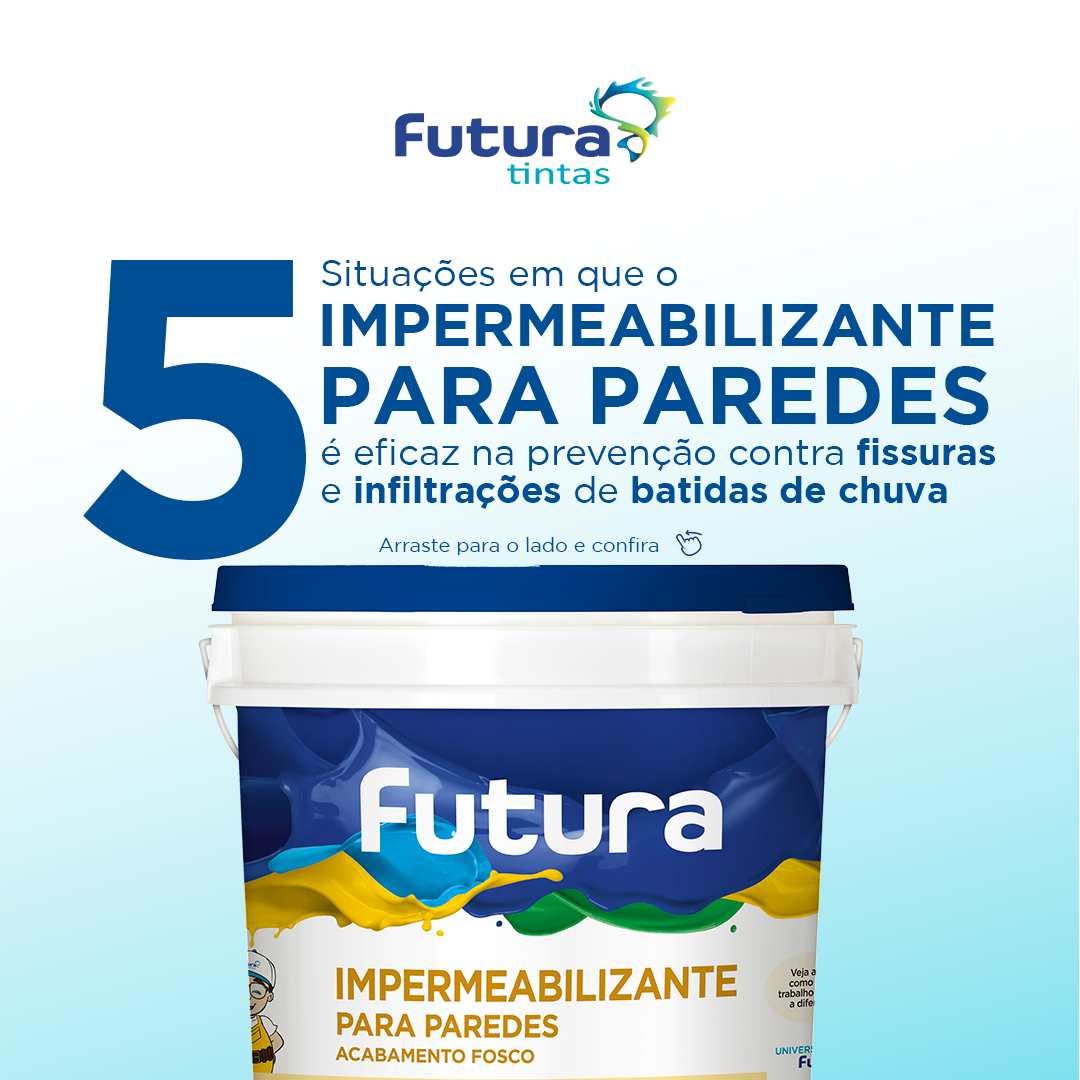 Prevenção contra fissuras e infiltrações de batidas de chuva | 01